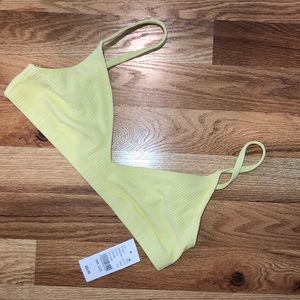Pac sun yellow bikini top. BRAND NEW NEVER WORN!